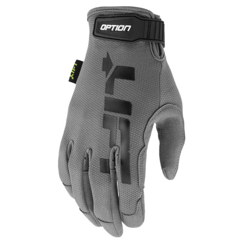 Lift Safety GON-17YYS Option Synthetic Leather And Mesh Glove, Gray