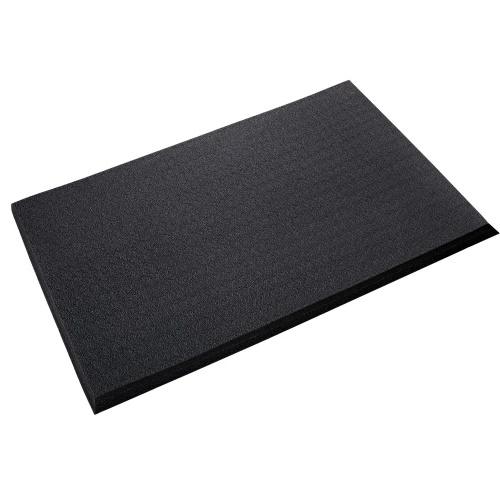 Crown Matting AZ 0023BK Alleviator 2'x3' Black Anti-Fatigue Matting