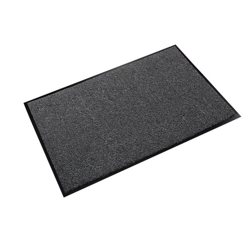 Crown Matting GS 0023CH Rely-On Olefin 2'x3' Charcoal Entrance Matting