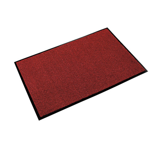 Crown Matting GS 0034CR Rely-On Olefin 3'x4' Castellan Red Entrance Matting