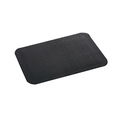 Crown Matting CDRL036TX-75 Spark-Safe 3'x75' Black Rolled Matting