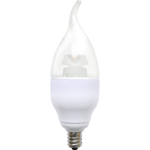 Litetronics LD0528CL2D 5-Watt LED Decorative CA11 2700K Clear Dim