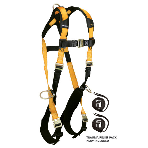 FallTech 7023QC Journeyman Flex Steel 3D Standard Non-belted Full Body Harness