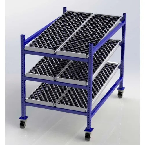 UNEX FCM99SW36603 Flow Cell Mobile Gravity Rack 36"W x 60"D x 54"H