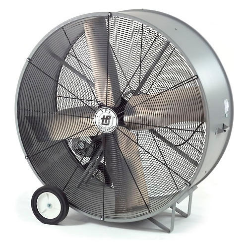 TPI PB48BHL 48" Haz. Location Portable Blower Fan, 14,400 CFM, 1 HP, 1 Phase