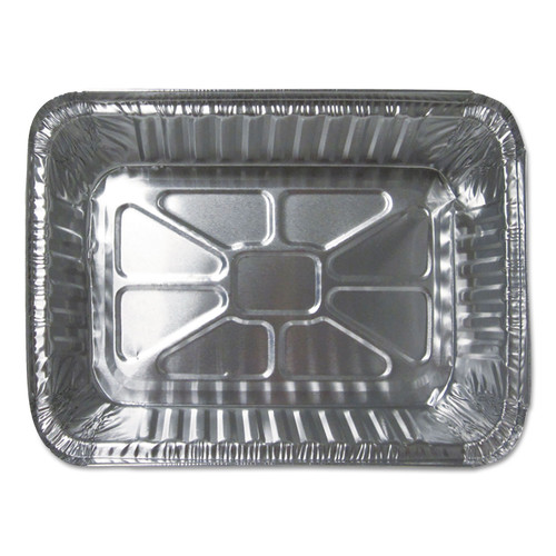 Western Plastics 588-B Aluminum Closeable Containers, 2.25 lb Oblong, 500/Case