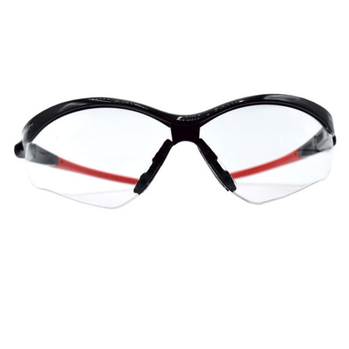Cordova EMP10S Machinist Pro Black Frame, Clear Lens, Dual Wrap-Around Lens, Bayonet Temples With Tpr