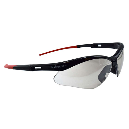 Cordova EMP50ST Machinist Pro Black Frame, Indoor/Outdoor Antifog Lens, Dual Wrap-Around Lens, Bayonet Temples With Tpr
