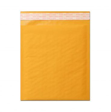 Wraptite KBM79 7.25 x 9.75 Kraft Bubble Mailer, 100/Case, DVD