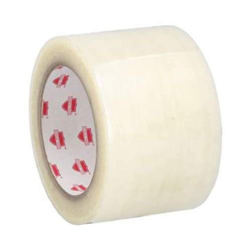 Wraptite 16HMT3110C 72mm x 100m, 24 Rolls/Case, Clear Hotmelt Tape, 1.6 Mil