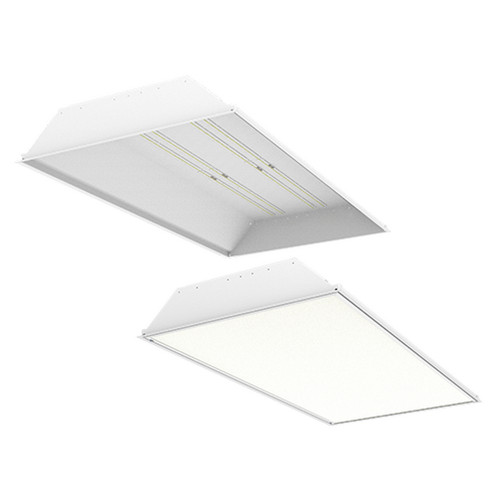ILP GH24-130WLED-UNIV-50-FRL Grid Frame LED High Bay 5000K, 132 Watt, 18749 Lumens, Frosted Acrylic Lens