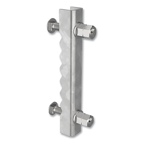 Honeywell Miller 493-FPH-10903 GlideLoc Parts and Accessories, 1 in L, Galvanized Steel, Rung Clamp