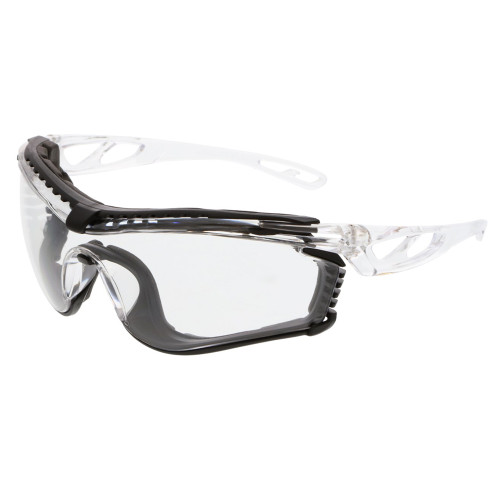 MCR Safety CL510AF Checklite 5 Foam, Clear AF Lens Safety Glasses