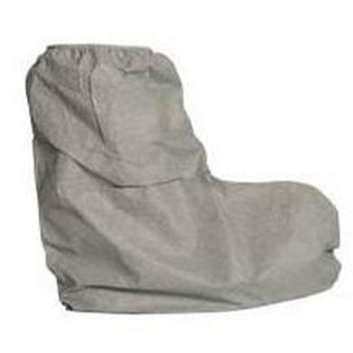 DuPont FC454SGY0010000 Gray Boot Cover, Elastic Top, 18in Height, Tyvek FC Spunbonded Olefin