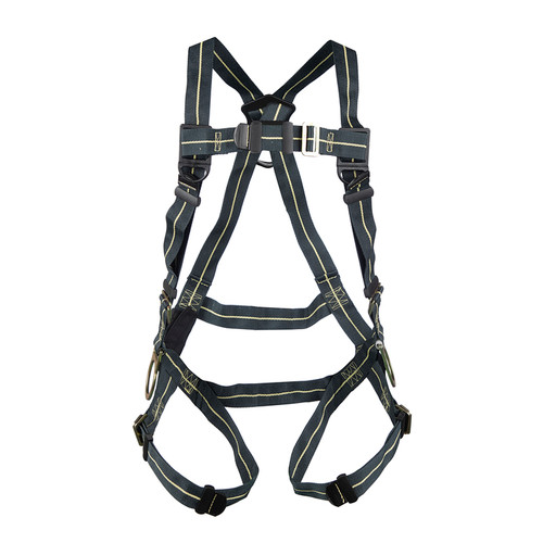 Guardian Fall Protection H88111 Hot Works Full Body Harness, Pass Through Buckles