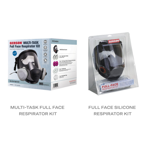 Gerson 089955-KIT1 Full Face Silicone Kit with G01-OV, P95 - Boxed