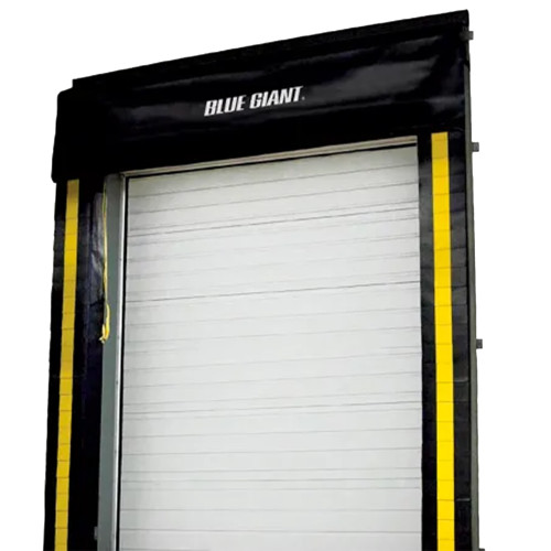 Blue Giant BG200V-40-10 Adjustable Head Curtain Dock Seal Fits 9' x 10' Door - 10" Projection