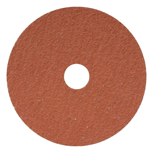 CGW 59808 5" Dia x 7/8" 80-Grit Premium Ceramic Red Fiber Disc