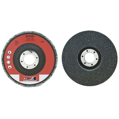 CGW 72051 4-1/2" X 7/8" Type 27 3S-Fine Silicion Carbide Premium Unitized Wheel