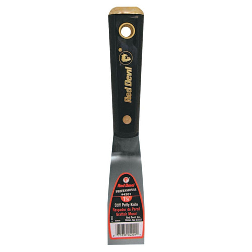 Red Devil 630-4205 4200 Professional Series Putty Knife, 7.75 in L, 2 in W, Stiff Blade