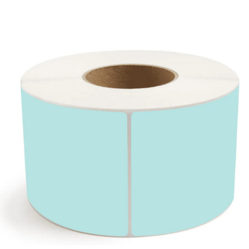 BBP70PBTM4060AP-LTGN 4" x 6" Green Thermal Transfer Labels - 3" Core, 1000/Roll, 4 Roll/Case