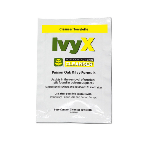 Aero Healthcare 84644 IvyX Post-Contact Cleanser Packets, Bulk 300/box