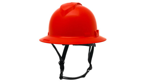 Pyramex Safety HPT256120V Ridgeline T2 Type 2 Hard Hat Vented Red