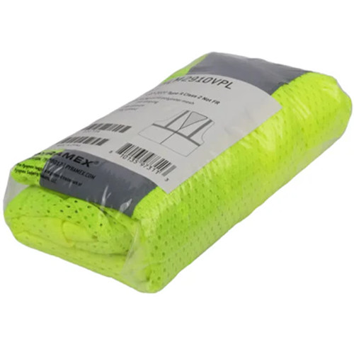 Pyramex Safety RVHLM2910VP Safety Vest - Lime ANSI Type R Class 2 Vend Packed