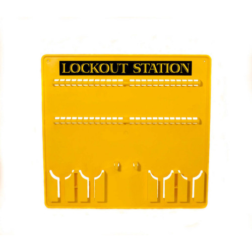 Zing Green 7355 Lockout Station, Unstocked, 48 Lock Capacity
