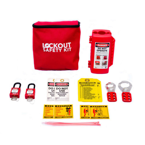 Zing Green 7677 Forklift Lockout Kit - Deluxe
