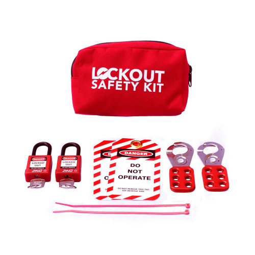Zing Green 7575 Basic Lockout Kit, Portable Pouch