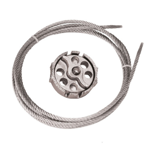 Zing Green 7310 Cable Lockout, 6 ft Steel Cable
