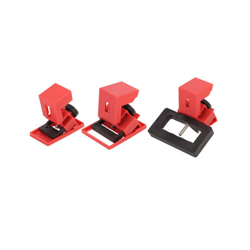 Zing Green 7369 Circuit Breaker Lockout Set of 3