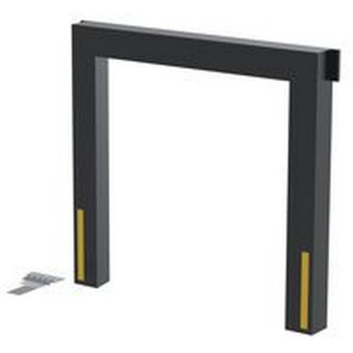 Vestil D-150-11 Vinyl Dock Seal 11 In. 8 Ft. x 8 Ft. Black
