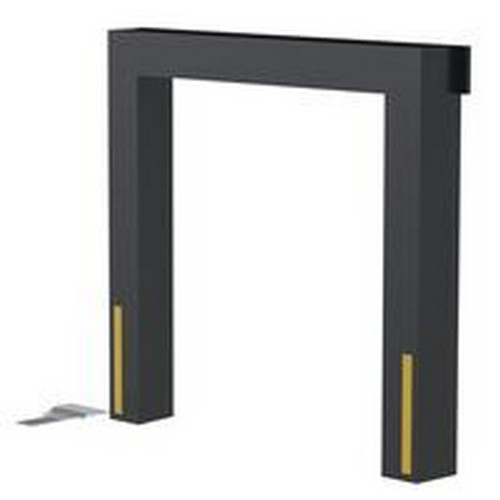 Vestil D-150-15 Vinyl Dock Seal 15 In. 8 Ft. x 8 Ft. Black