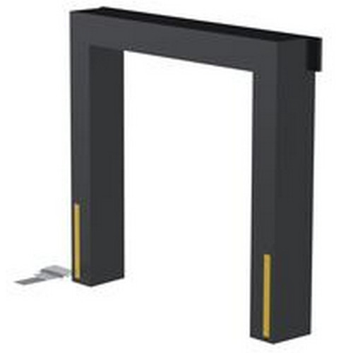 Vestil D-150-19 Vinyl Dock Seal 19 In. 8 Ft. x 8 Ft. Black