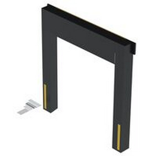 Vestil D-350-12 Nylon (Vinyl) Dock Seal 12 In. 8 Ft. x 9 Ft. Black