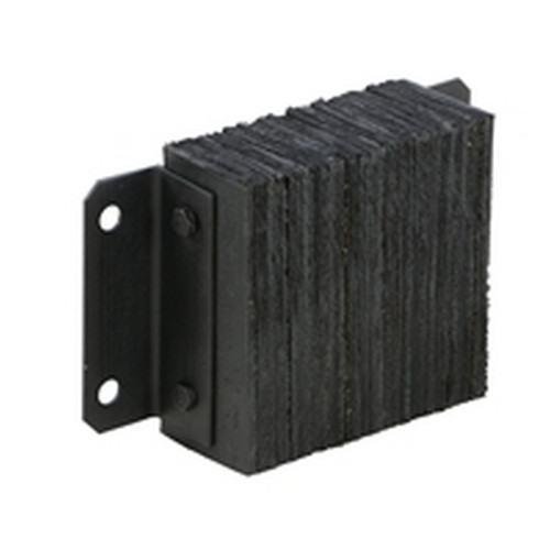 Vestil 1014-4.5 Laminated Rubber Dock Bumper 10 In. x 14 In. x 4-1/2 In. Black