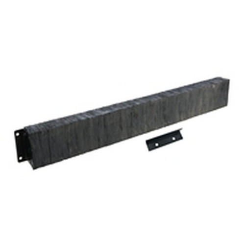 Vestil 1296-6 Laminated Rubber Dock Bumper 12 In. x 96 In. 6 In. Black