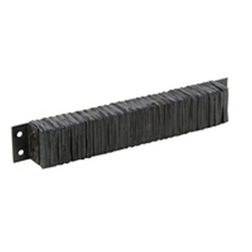 Vestil 636-4.5 Laminated Rubber Dock Bumper 6 In. x 36 In. x 4-1/2 In. Black
