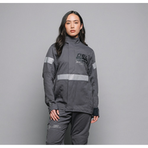 OEL AFW040-BSJ-GTX-W 40 CAL Jacket Black Series GTX Womens Charcoal Grey