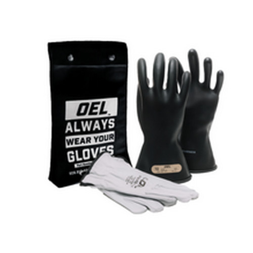 OEL IRG0011RK CLASS 00 RUBBER GLOVE KIT 11" Red
