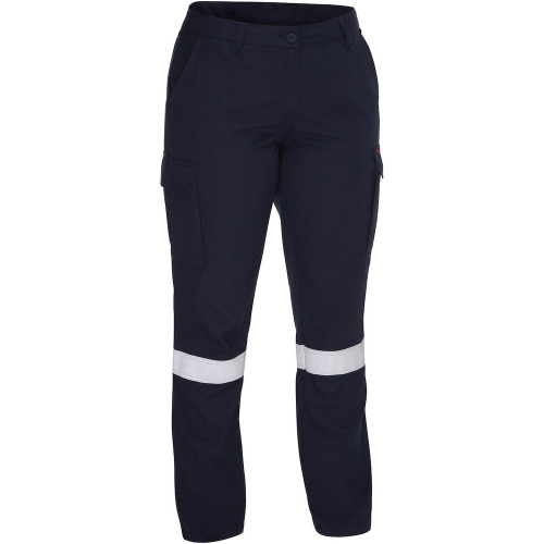 PIP 385WFRCS-10R AR/FR Women's Ripstop Industrial Taped Cargo Pant - Industrial Wash Durable