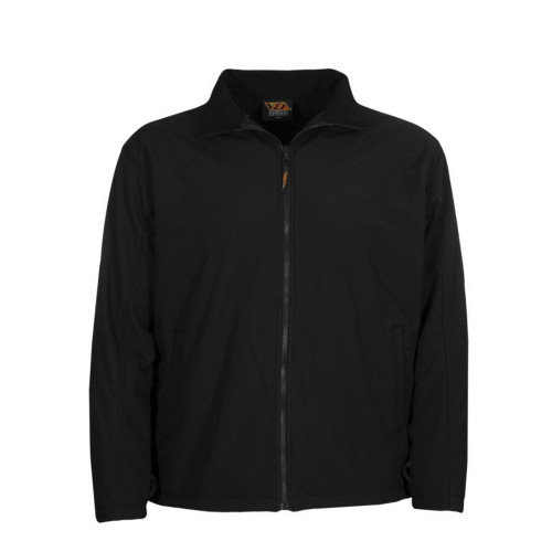 PIP 625NT-BK Non-ANSI Full Zip Waterproof Softshell Jacket - Systems Gear Black