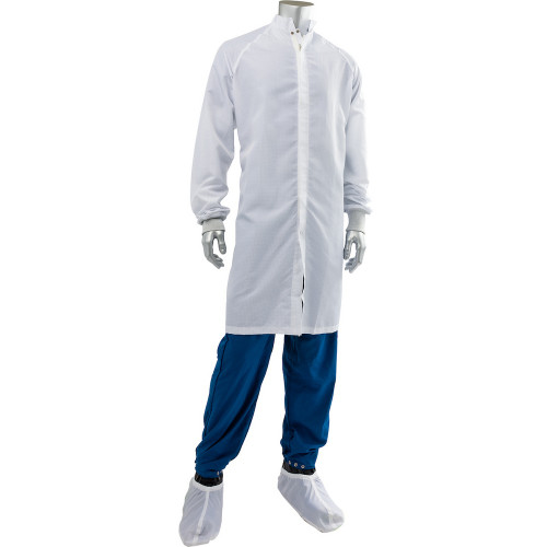 PIP CFRZC-65WH-XS C3 ISO 4 (Class 10) Cleanroom Frock