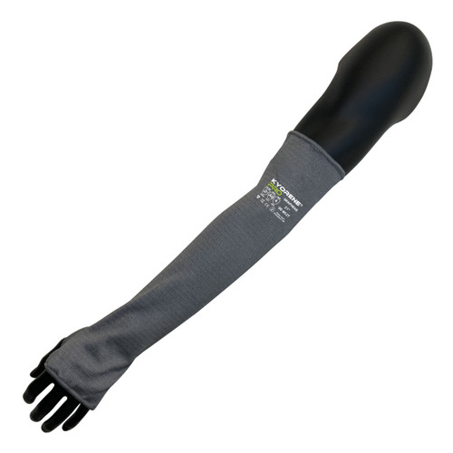 Armor Guys 00-802T 21" Gray Kyorene Pro Sleeve With Thumb Hole, ANSI A6