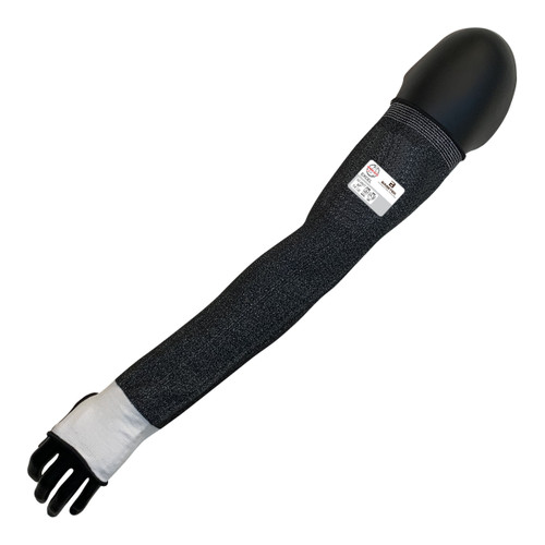 Armor Guys 02-062T 22" Black HDPE Sleeve With Thumb Hole, ANSI A3