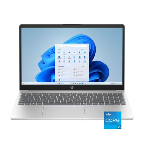 HP 15.6 inch HD Windows Laptop Intel Core i5-1334U 8GB 512GB SSD Natural Silver - 3 Months of Microsoft 365 Personal included