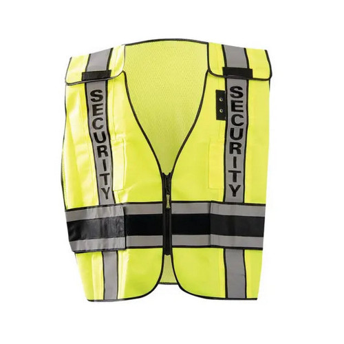 Occunomix LUX-DPSSE-DOR Deluxe Solid/Mesh Breakaway Public Safety Vest W/Dor, Security