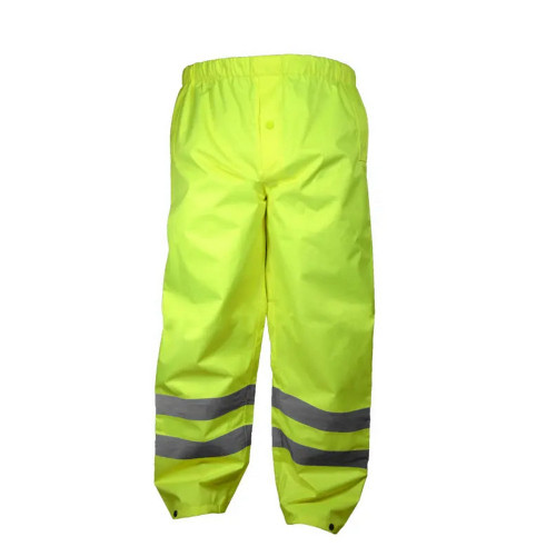 Occunomix LUX-RSLTP-Y Lightweight Ripstop Rain Pant Hi-Vis Yellow